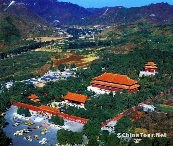 A bird's-eye view of Changling Tomb