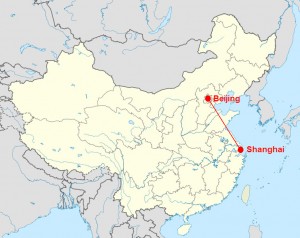 Beijing to Shanghai